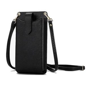 Black Phone and Cardholder | Gold Detail